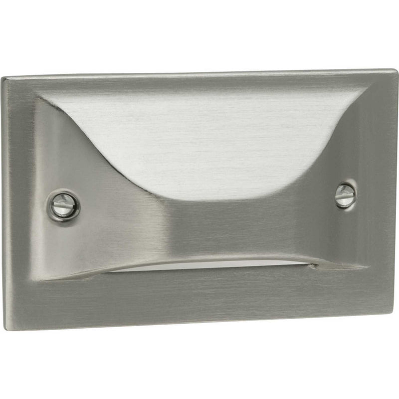 Progress Lighting P6832-0930K LED Step Light, Brushed Nickel