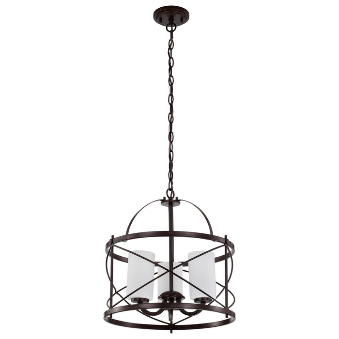 Nuvo Lighting 60-5337 Three Light Pendant, Old Bronze