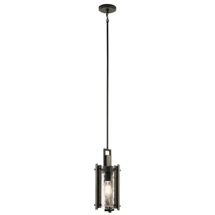 Kichler 43898OZ One Light Mini Pendant, Olde Bronze