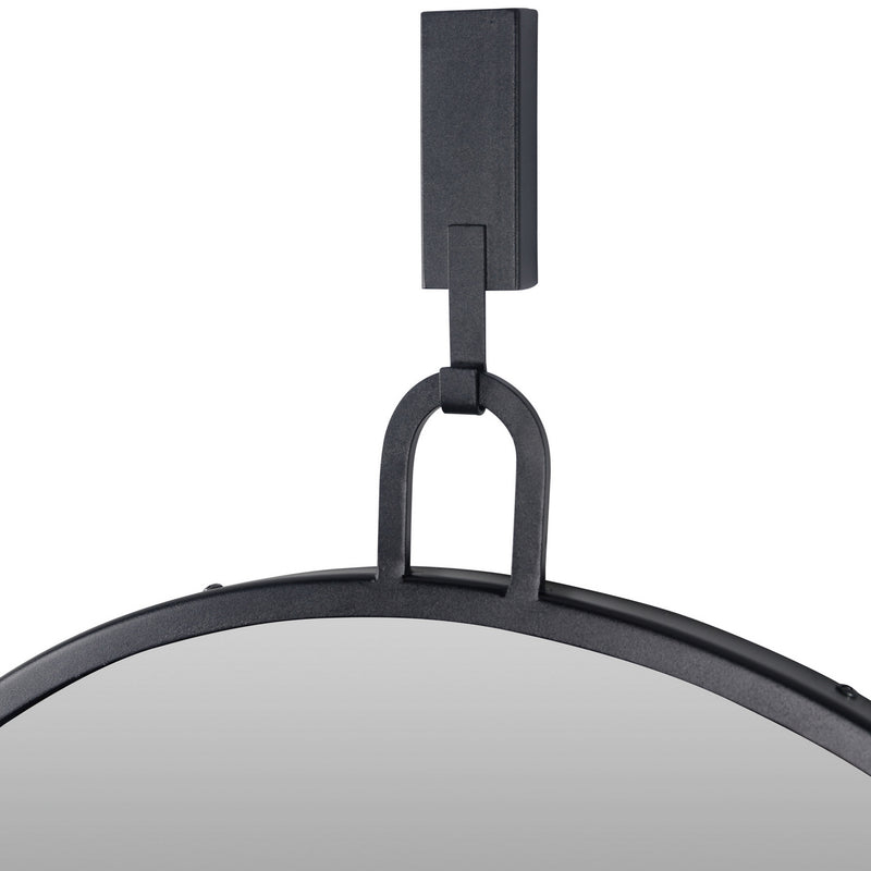 Varaluz 407A01BL Mirror, Black