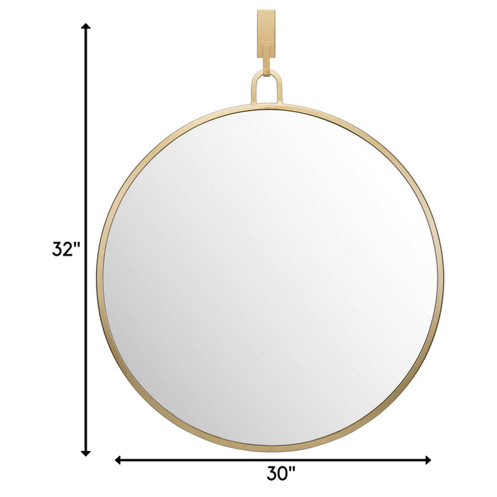 Varaluz 407A01GO Mirror, Gold