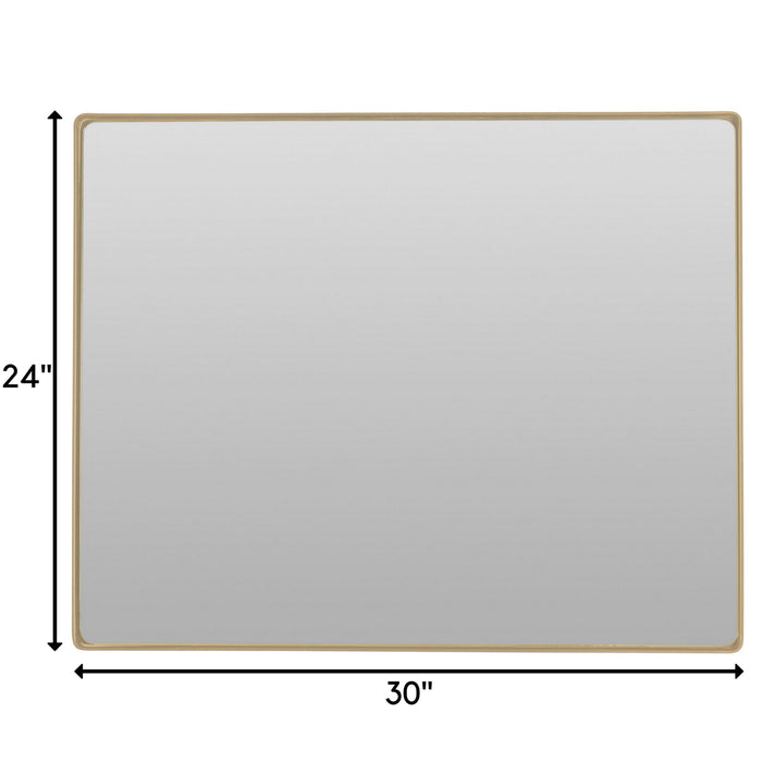 Varaluz 407A02GO Mirror, Gold