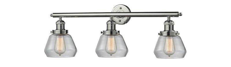 Innovations 205-PN-G172 Three Light Bath Vanity, Polished Nickel