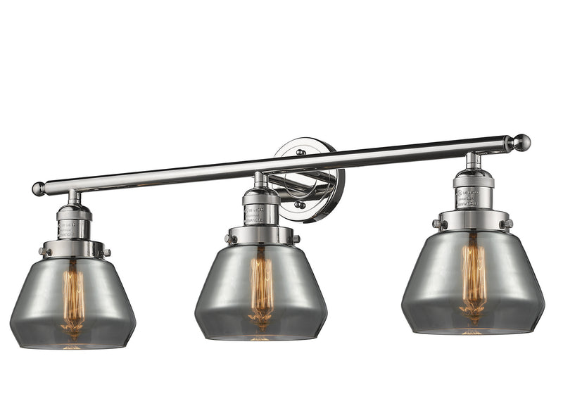 Innovations 205-PN-G173 Three Light Bath Vanity, Polished Nickel