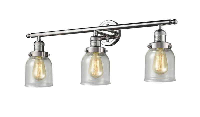 Innovations 205-PN-G54 Three Light Bath Vanity, Polished Nickel
