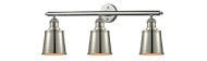 Innovations 205-PN-M9 Three Light Bath Vanity, Polished Nickel