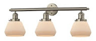 Innovations 205-SN-G171 Three Light Bath Vanity, Brushed Satin Nickel