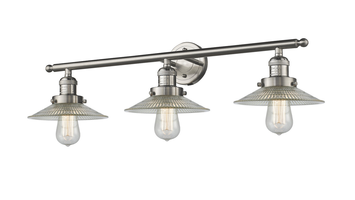Innovations 205-SN-G2 Three Light Bath Vanity, Brushed Satin Nickel