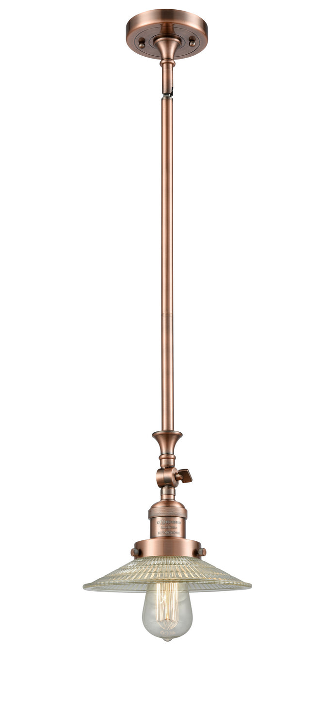 Innovations 206-AC-G2 One Light Mini Pendant, Antique Copper