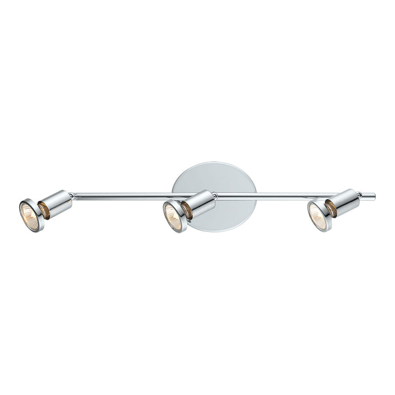 Eglo USA 200399A Three Light Track, Chrome