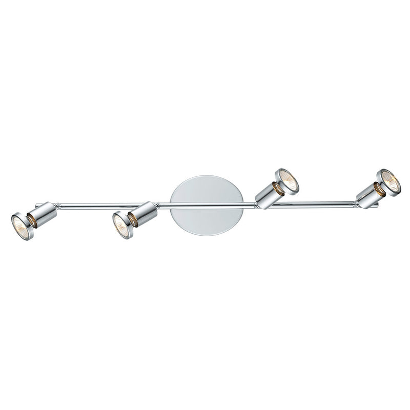 Eglo USA 200401A Four Light Track, Chrome
