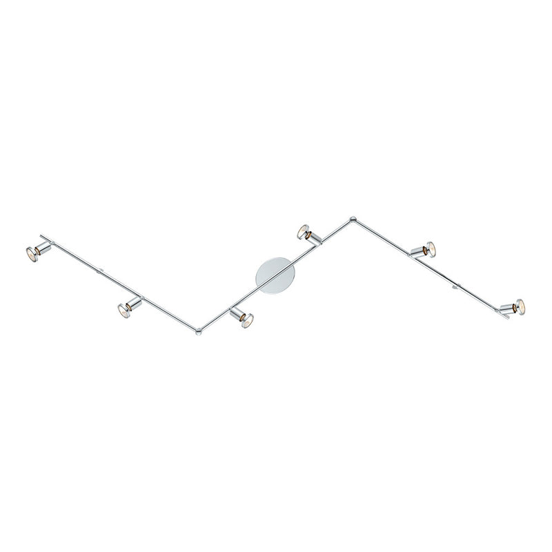 Eglo USA 200402A Six Light Track, Chrome