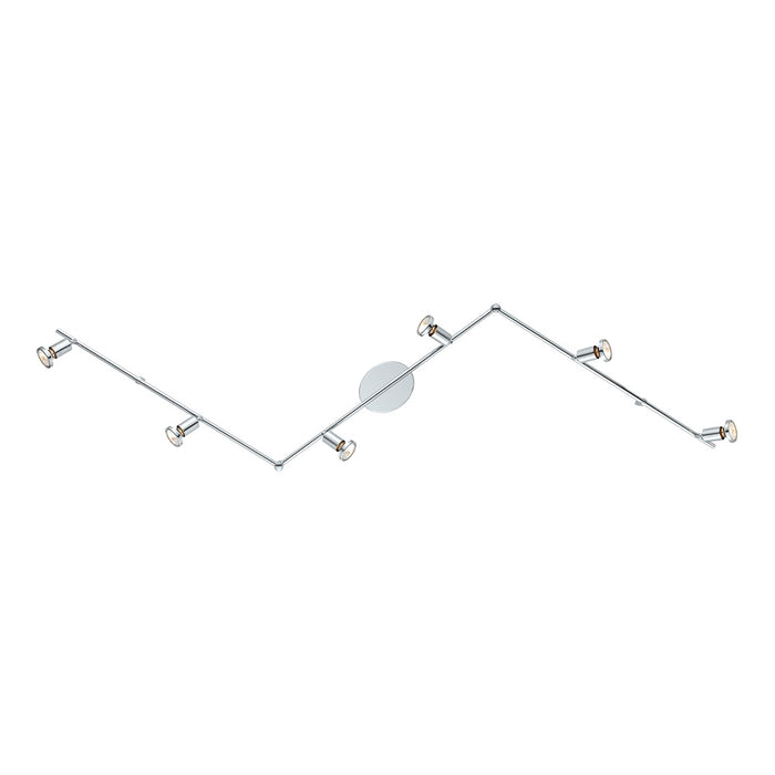 Eglo USA 200402A Six Light Track, Chrome