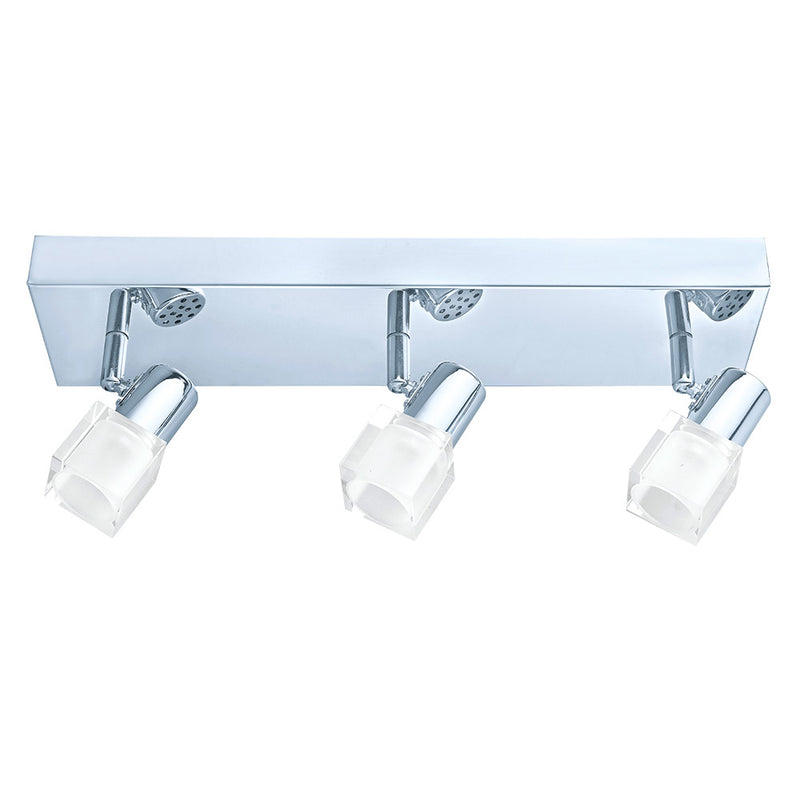 Eglo USA 200905A LED Fixed Track Light, Chrome
