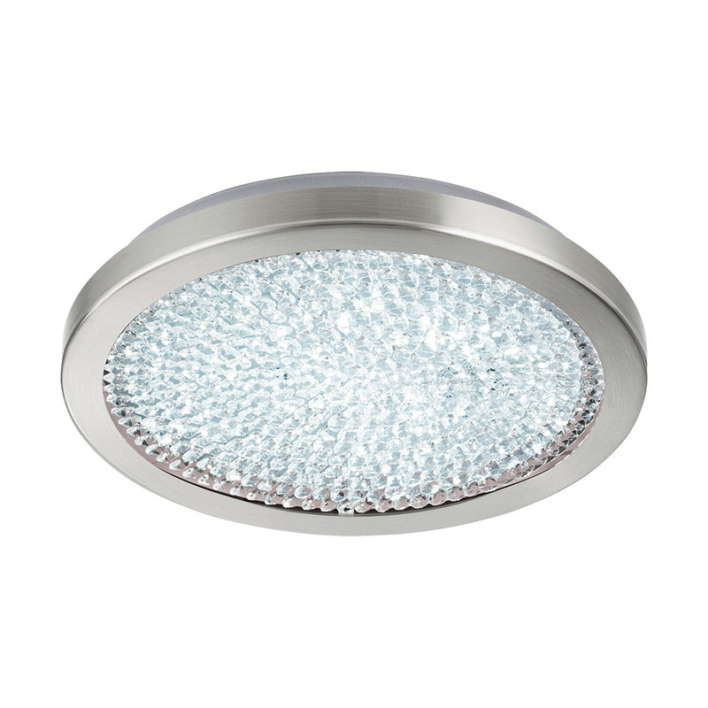Eglo USA 32047A LED Ceiling Mount, Matte Nickel