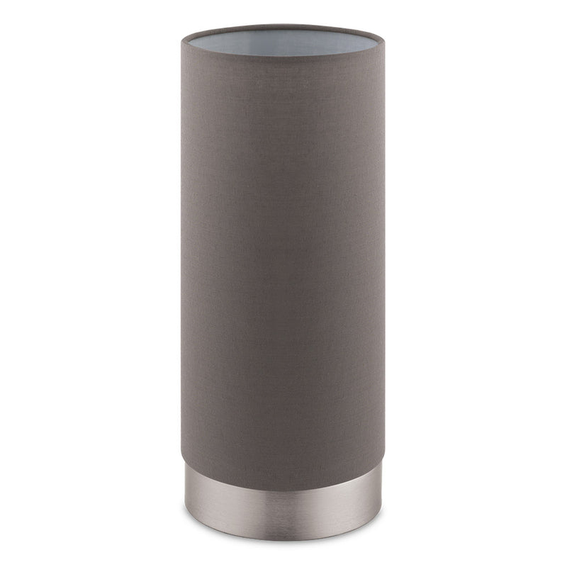 Eglo USA 95122A One Light Table Lamp, Matte Nickel