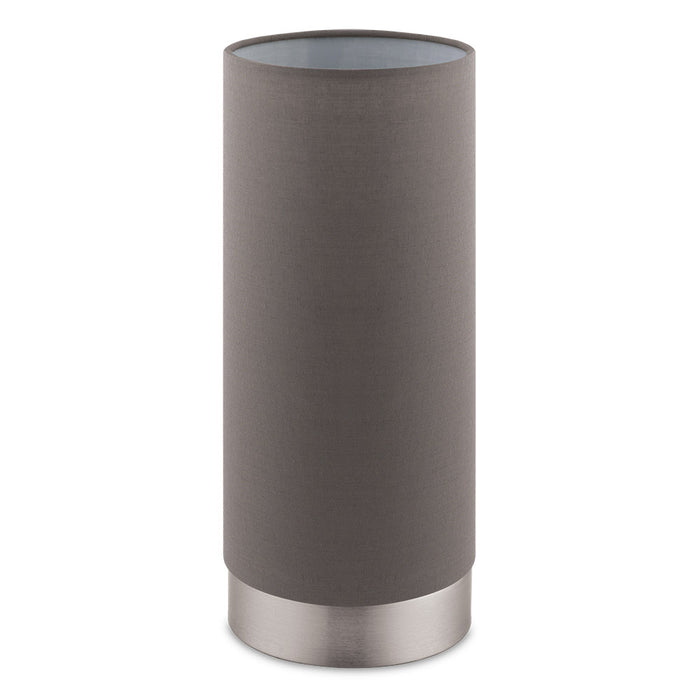 Eglo USA 95122A One Light Table Lamp, Matte Nickel