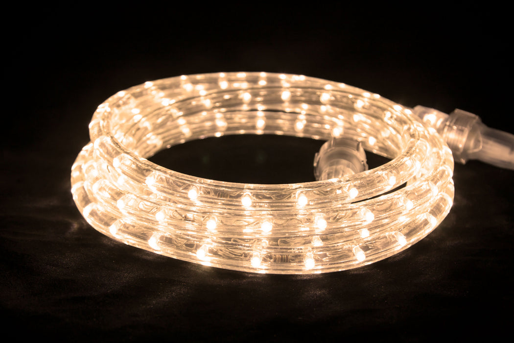 American Lighting LR-LED-WW-9 LED Flexible Rope Light Kit With Mounting Clips, White