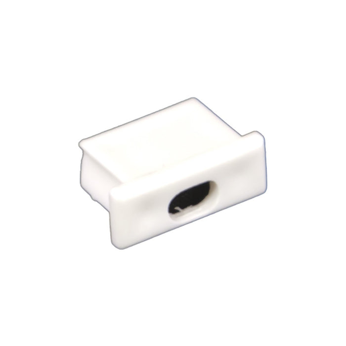 American Lighting PE-AA1-FEED End Cap, White