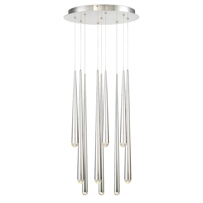 Modern Forms PD-41709R-PN LED Pendant, Polished Nickel