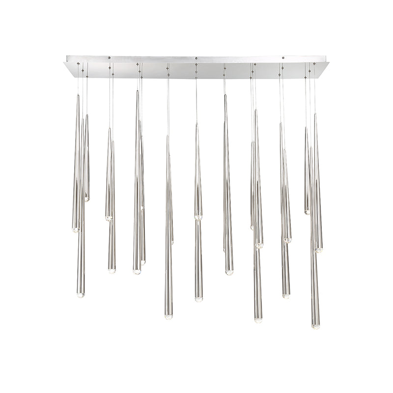 Modern Forms PD-41723L-PN LED Pendant, Polished Nickel