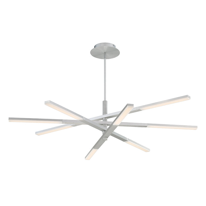 Modern Forms PD-50748-AL LED Chandelier, Brushed Aluminum