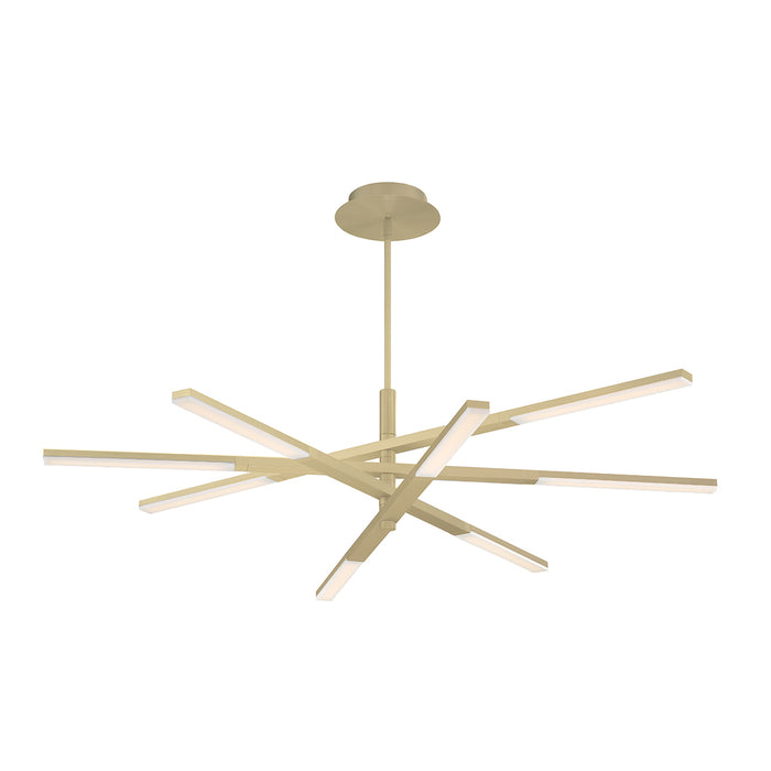 Modern Forms PD-50748-BR LED Chandelier, Brushed Brass
