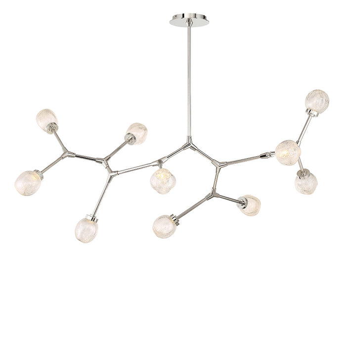 Modern Forms PD-53751-PN LED Linear Pendant, Polished Nickel