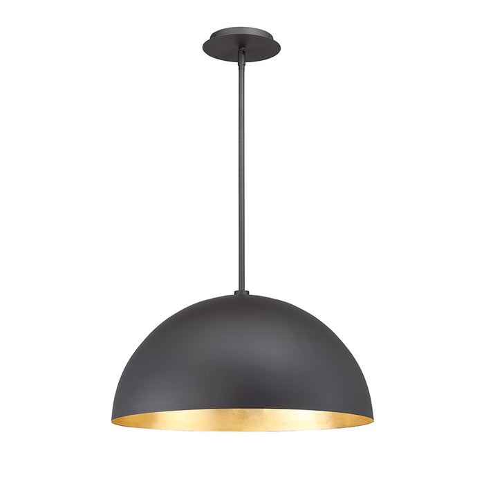 Modern Forms PD-55718-GL LED Pendant, Gold Leaf/Dark Bronze