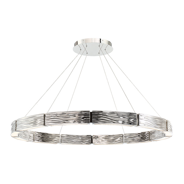 Modern Forms PD-56748-PN LED Chandelier, Polished Nickel