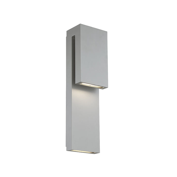 Modern Forms WS-W13718-GH LED Outdoor Wall Sconce, Graphite