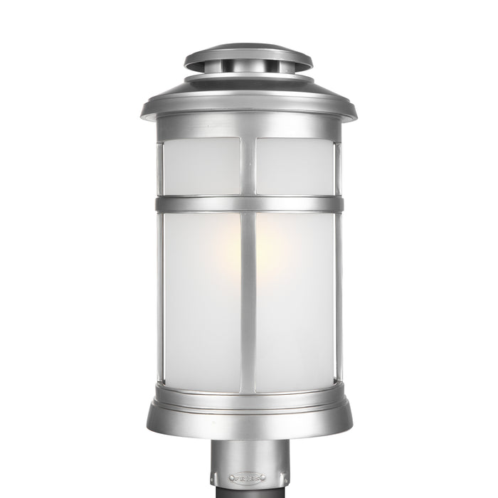 Visual Comfort Studio OL14307PBS One Light Post Lantern, Painted Brushed Steel