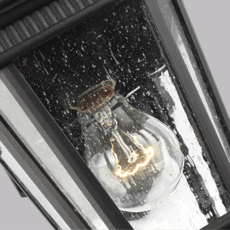 Generation Lighting OL5420BK One Light Outdoor Wall Lantern, Black