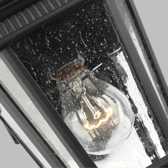 Generation Lighting OL5420BK One Light Outdoor Wall Lantern, Black