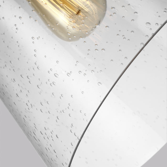 Generation Lighting P1459CH One Light Pendant, Chrome