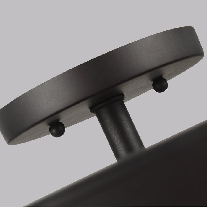 Visual Comfort Studio SF342ORB Three Light Semi-Flush Mount, Oil Rubbed Bronze