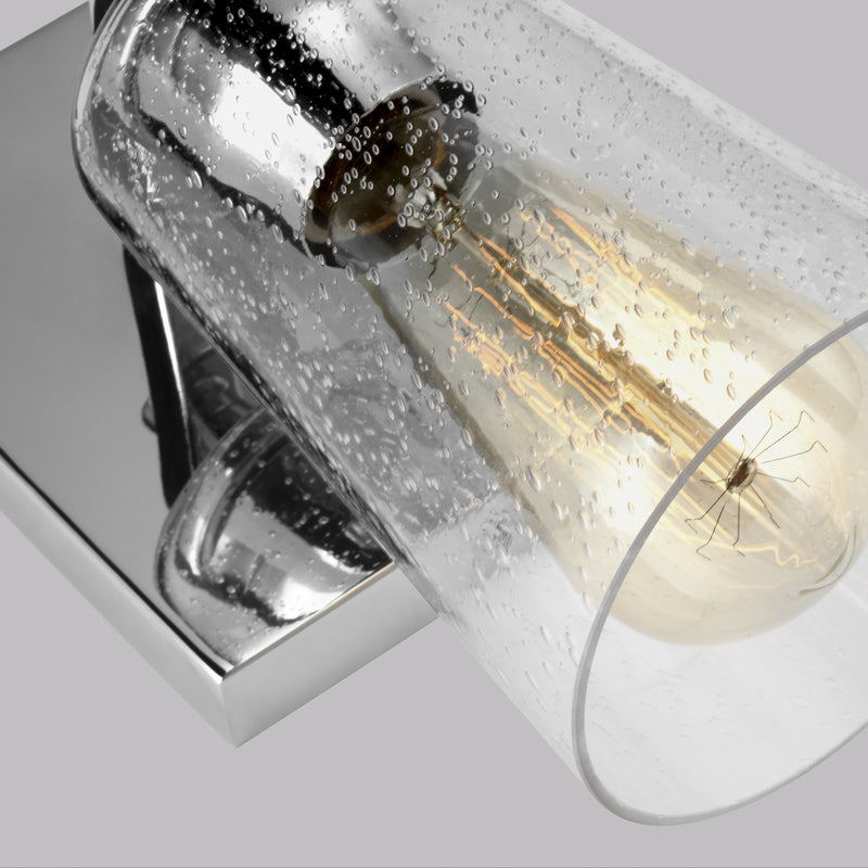 Visual Comfort Studio VS24301CH One Light Wall Sconce, Chrome