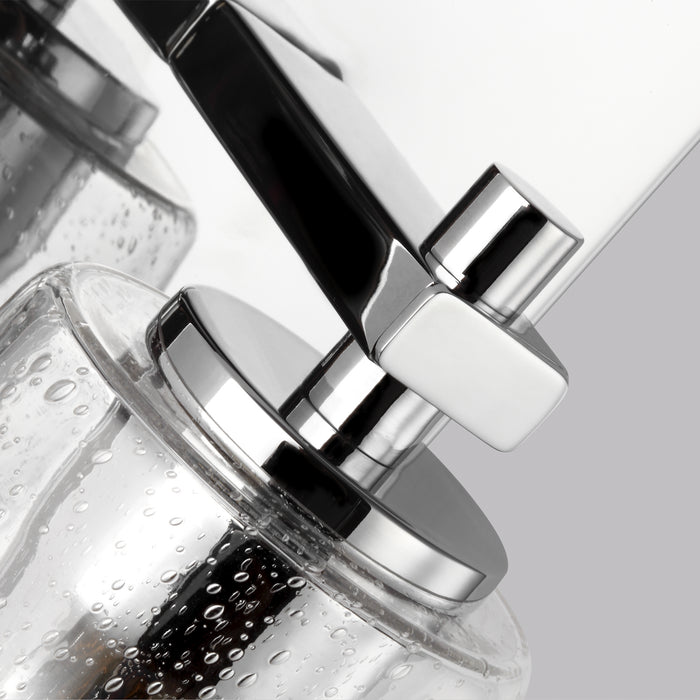 Visual Comfort Studio VS24301CH One Light Wall Sconce, Chrome