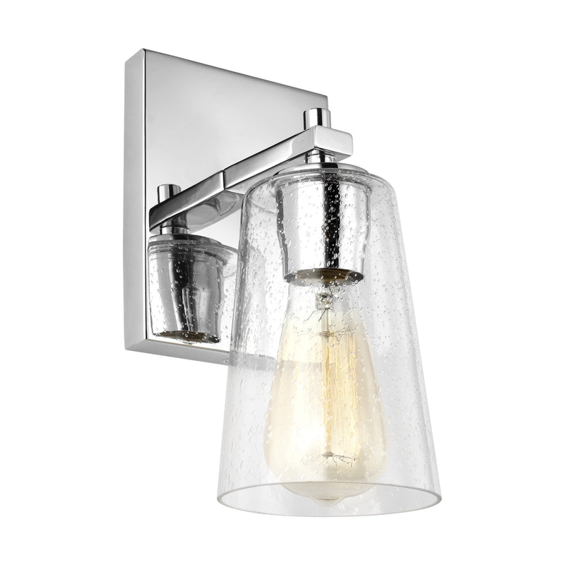 Visual Comfort Studio VS24301CH One Light Wall Sconce, Chrome
