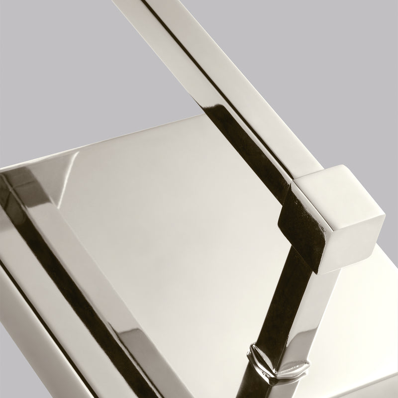 Visual Comfort Studio WB1872PN One Light Wall Sconce, Polished Nickel
