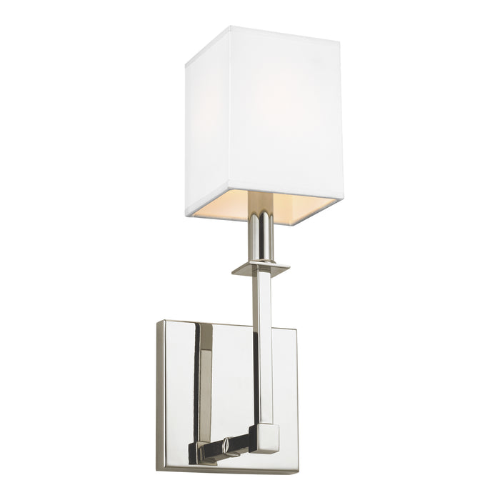 Visual Comfort Studio WB1872PN One Light Wall Sconce, Polished Nickel
