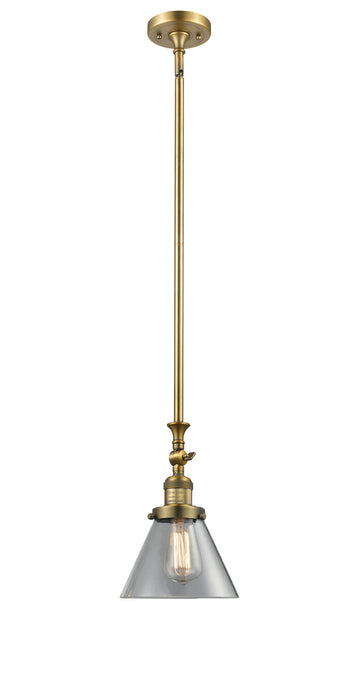 Innovations 206-BB-G42 One Light Mini Pendant, Brushed Brass