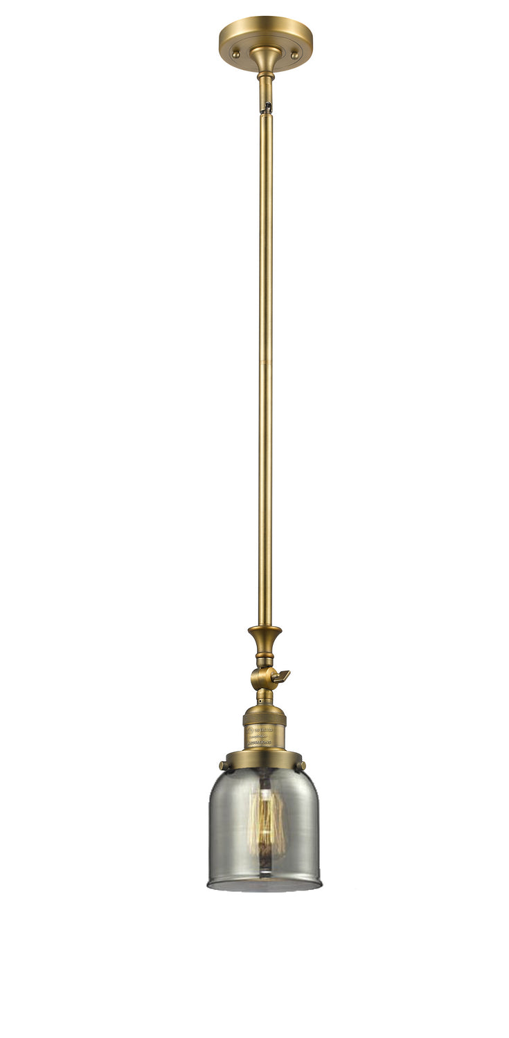 Innovations 206-BB-G53 One Light Mini Pendant, Brushed Brass
