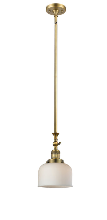 Innovations 206-BB-G71 One Light Mini Pendant, Brushed Brass