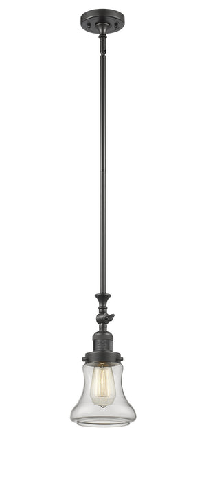 Innovations 206-OB-G192 One Light Mini Pendant, Oil Rubbed Bronze