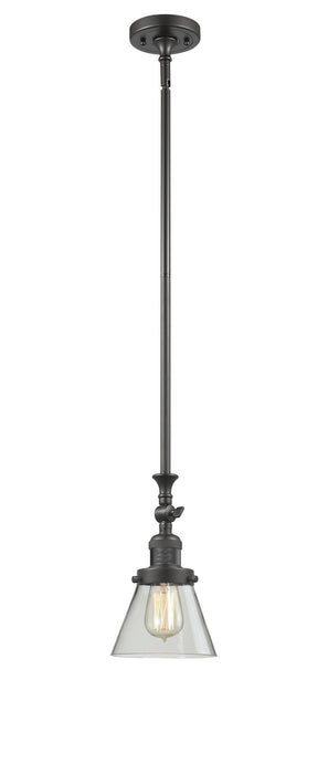 Innovations 206-OB-G62 One Light Mini Pendant, Oil Rubbed Bronze