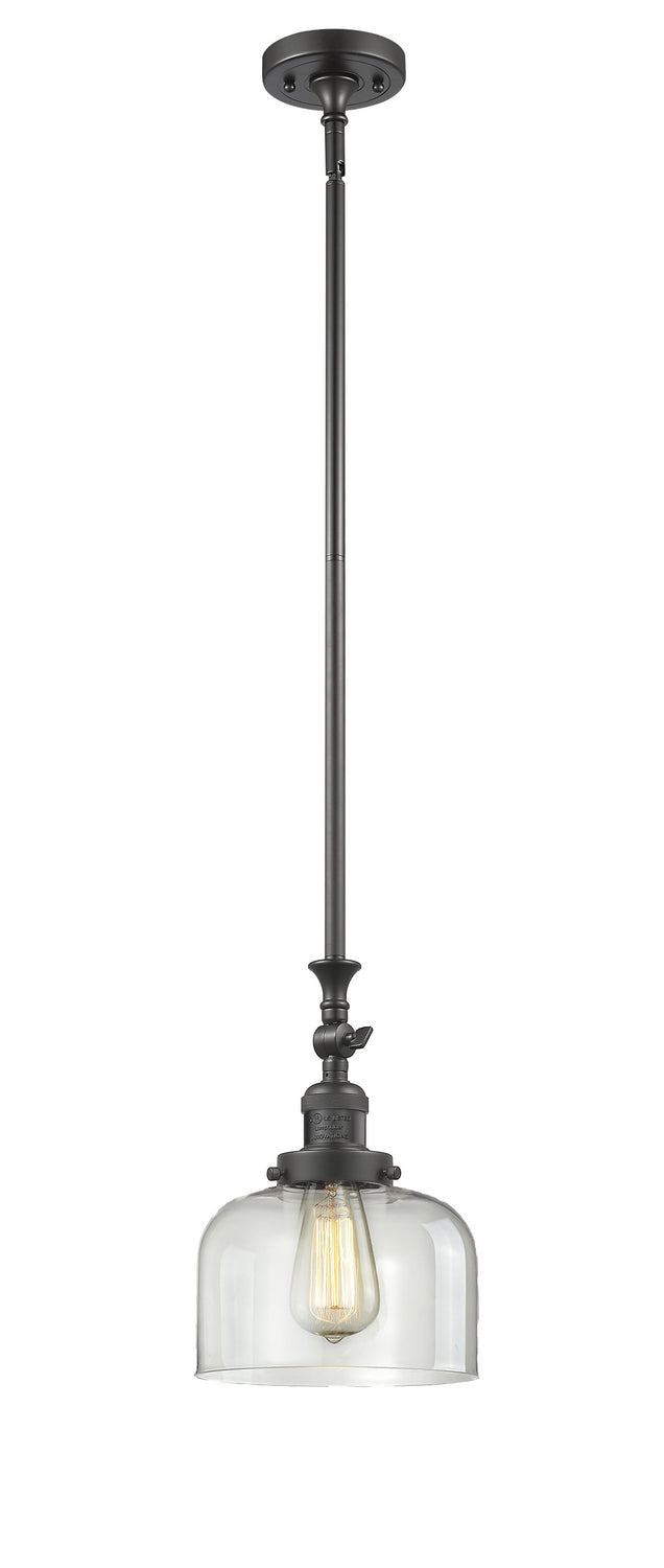 Innovations 206-OB-G72 One Light Mini Pendant, Oil Rubbed Bronze