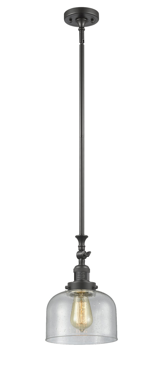 Innovations 206-OB-G74 One Light Mini Pendant, Oil Rubbed Bronze