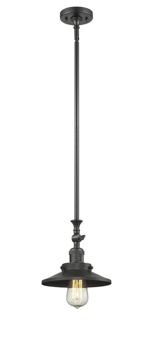 Innovations 206-OB-M5 One Light Mini Pendant, Oil Rubbed Bronze