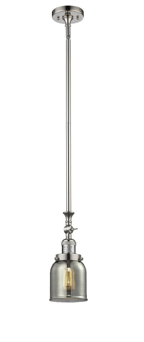 Innovations 206-PN-G53 One Light Mini Pendant, Polished Nickel